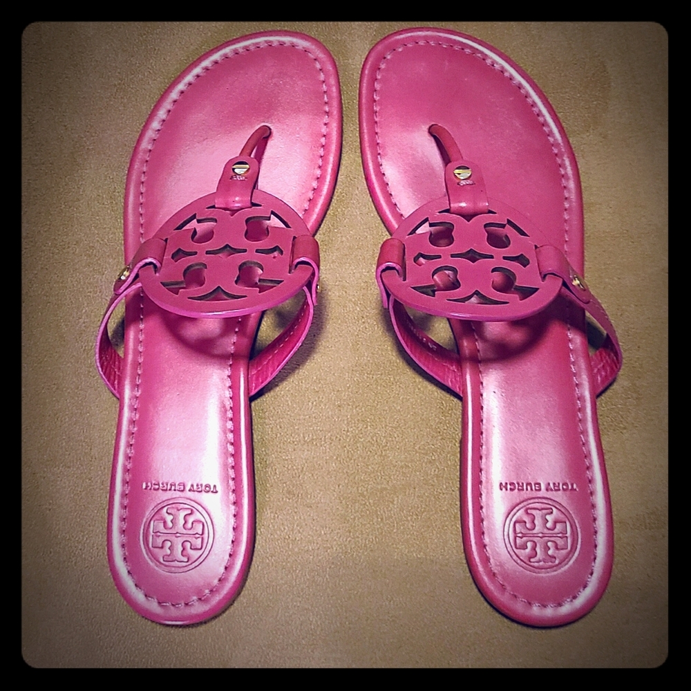 Authentic Tory Burch Miller Sandals Size 11